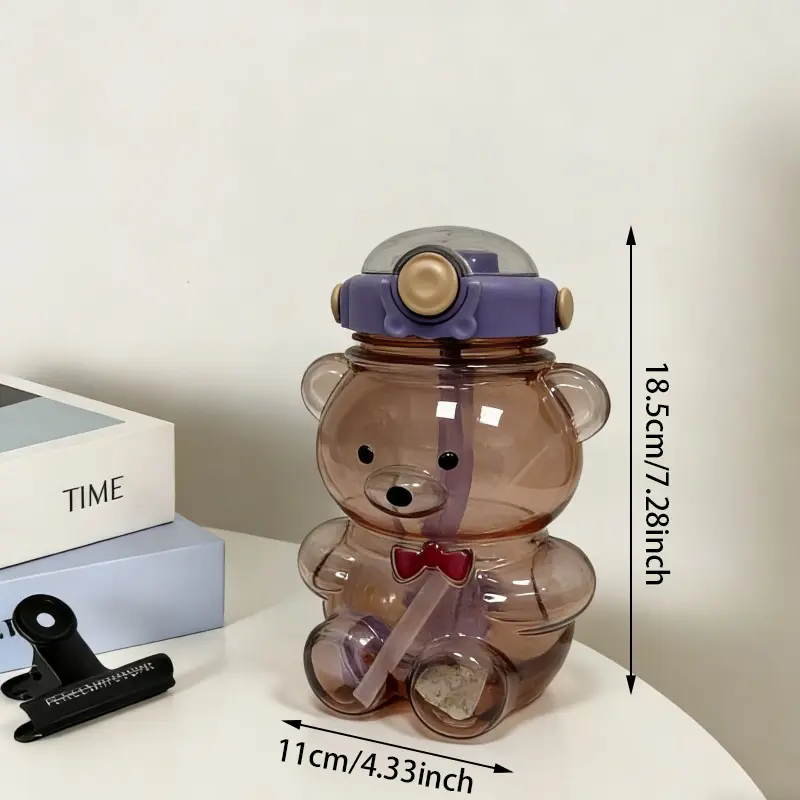 Botol Air Plastik Berbentuk Teddy Bear