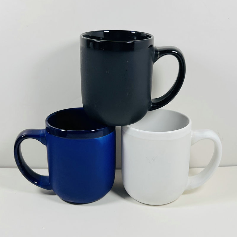 Mug Kopi Keramik Matte Logo Kustom Untuk Hadiah Kafe